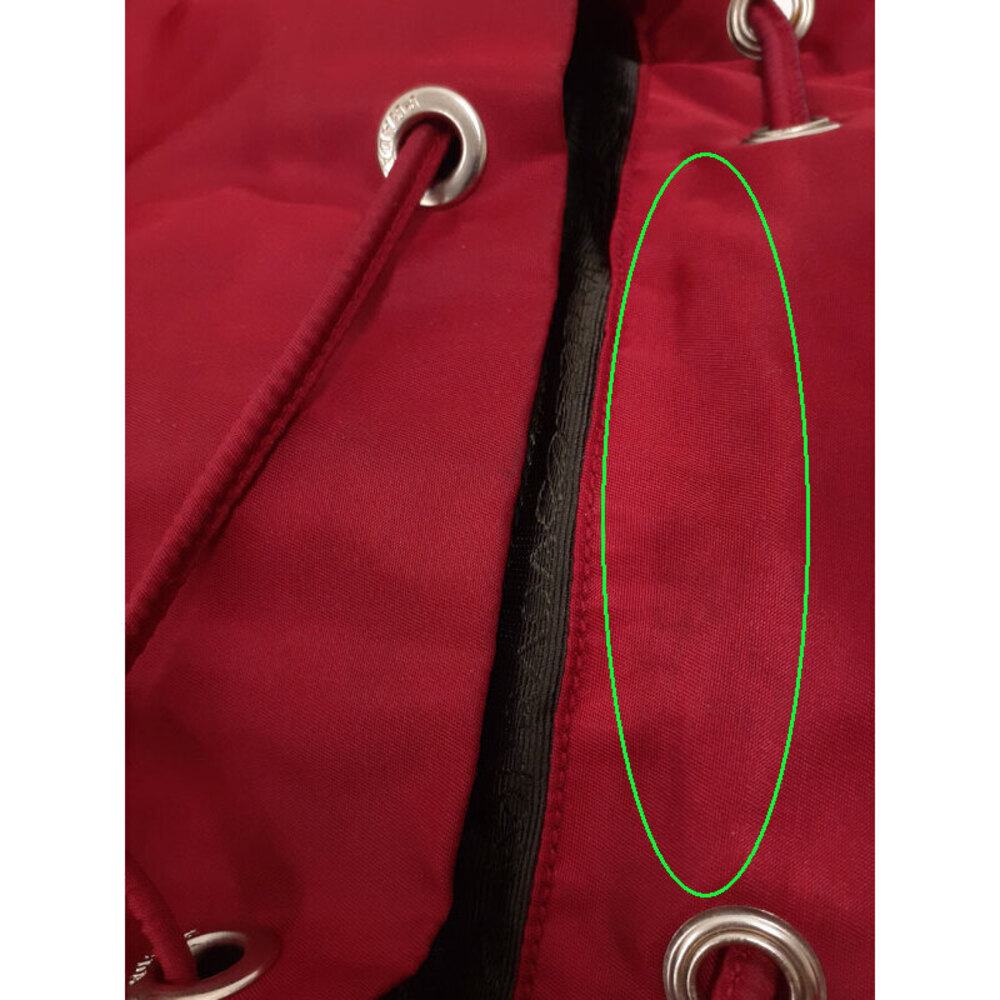 PRADA Two Pocket Tessuto Backpack Rucksack Daybag Black - Picture 8 of 9